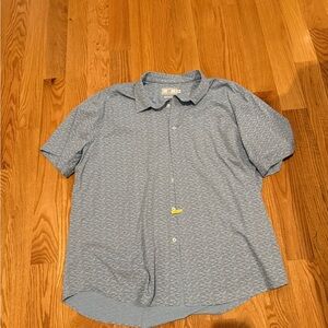 Southern Tide Blue Casual Button Down Shirt
